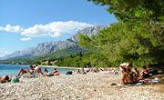 Chorvátsko dovolenka na pláži